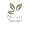 Leaf icon symbolizing wellness-focused website design and marketing funnel design for coaches, yoga teachers, therapists, and holistic businesses.